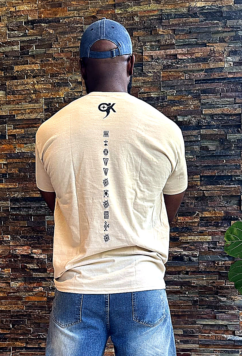 Quilla Karma sand t-shirt, back